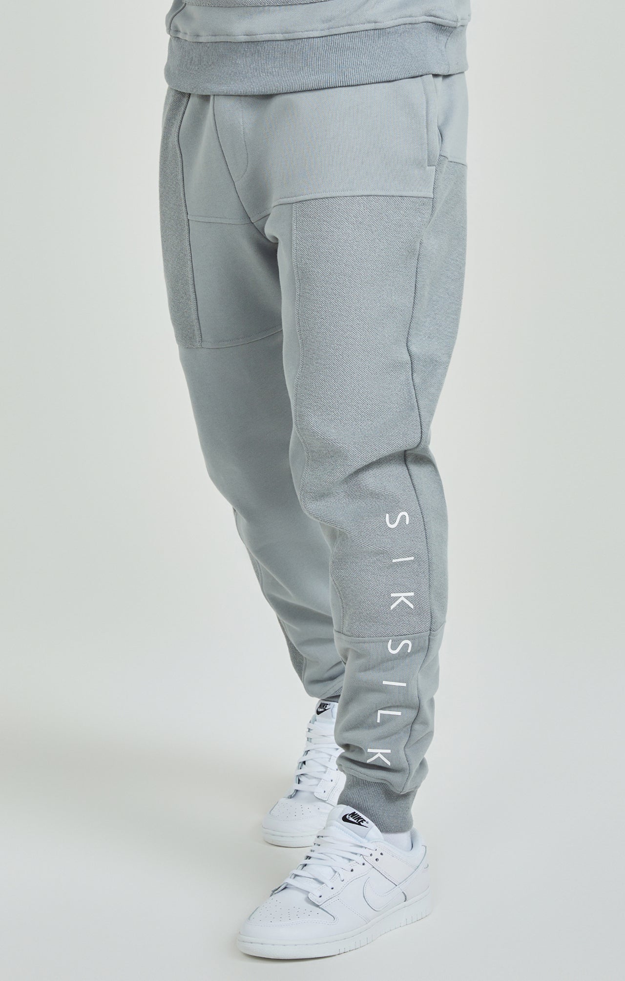 Grey Cut & Sew Joggers