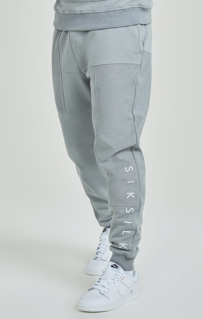 Grey Cut & Sew Joggers