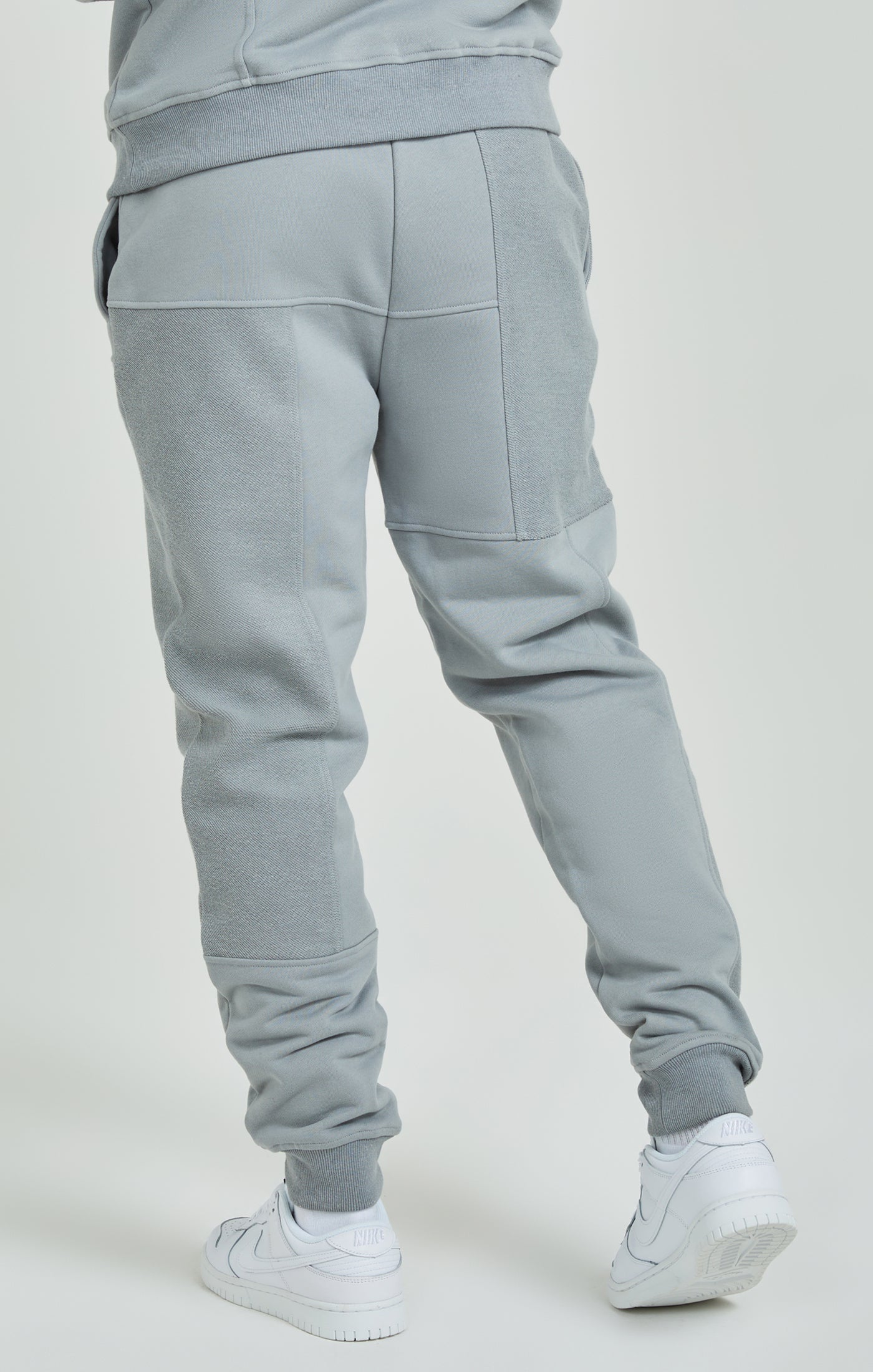 Load image into Gallery viewer, Grey Cut &amp; Sew Joggers (3)