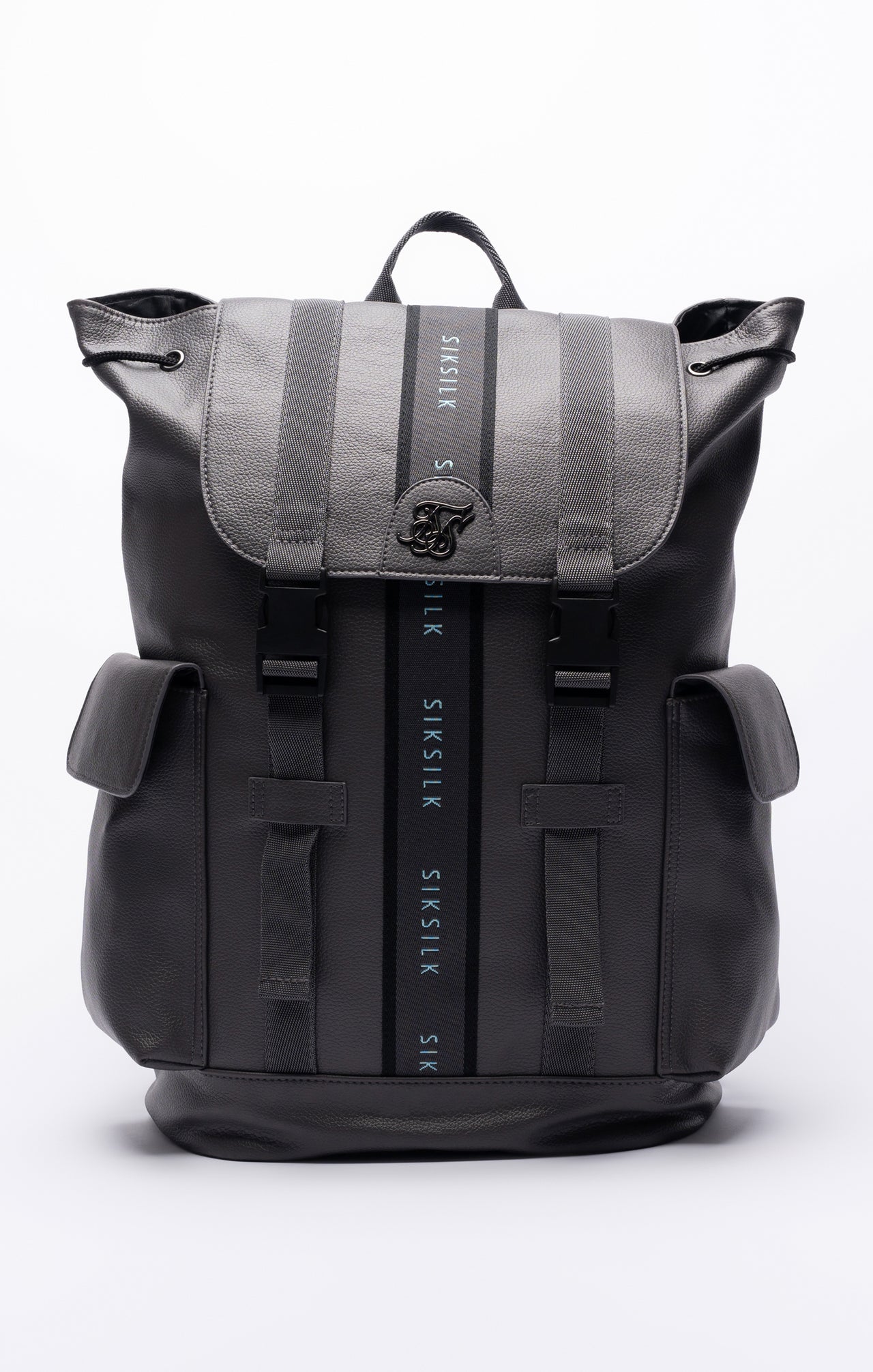 Grey Taped Backpack