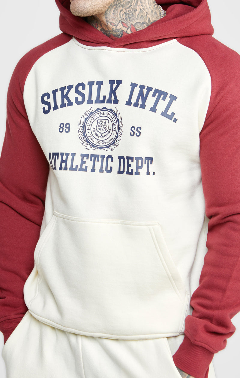 Ecru Raglan Oversized Hoodie (1)