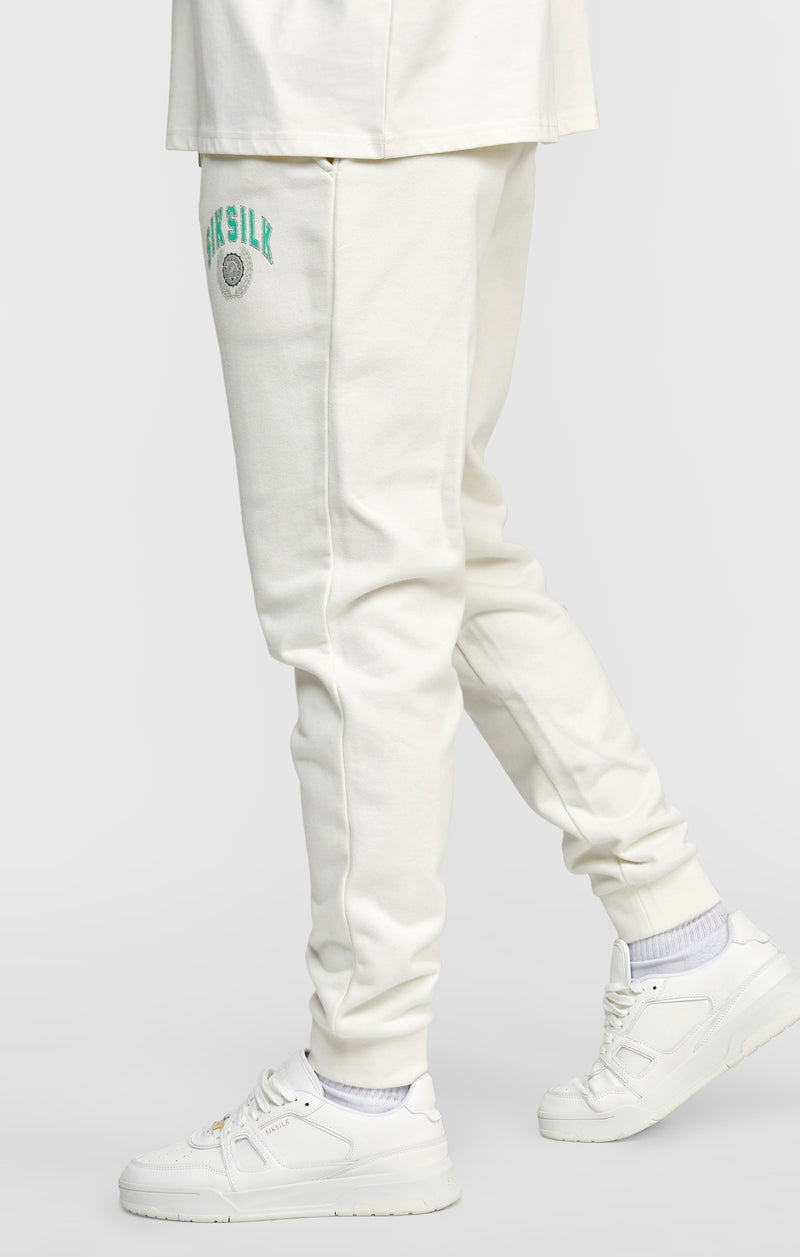 Ecru Varsity Jogger (1)