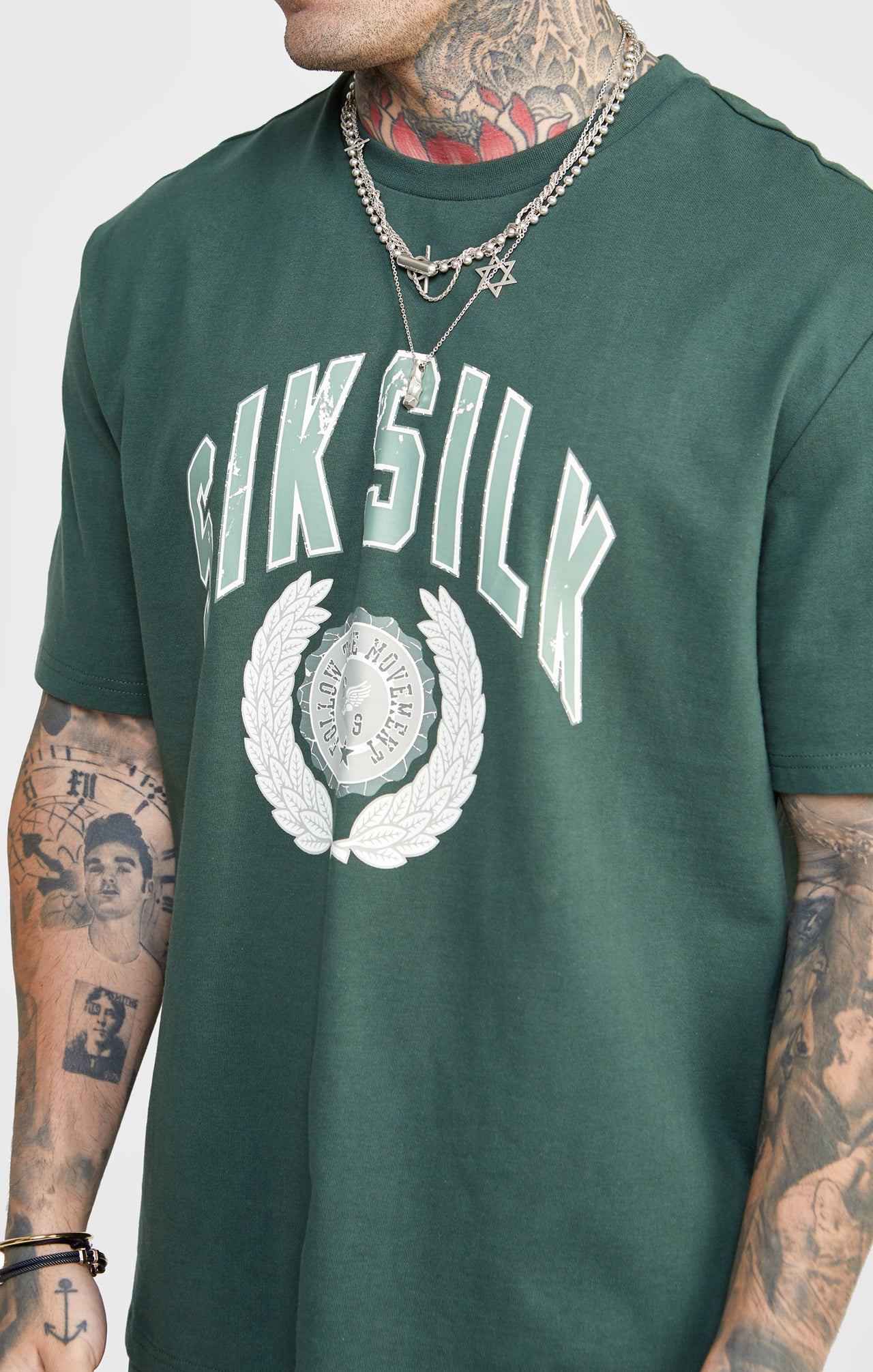 Green Oversized Graphic T-Shirt (1)