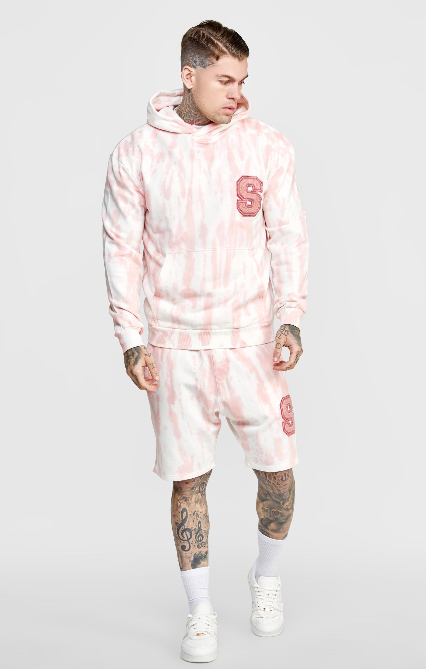 Pink tie best sale dye tracksuit