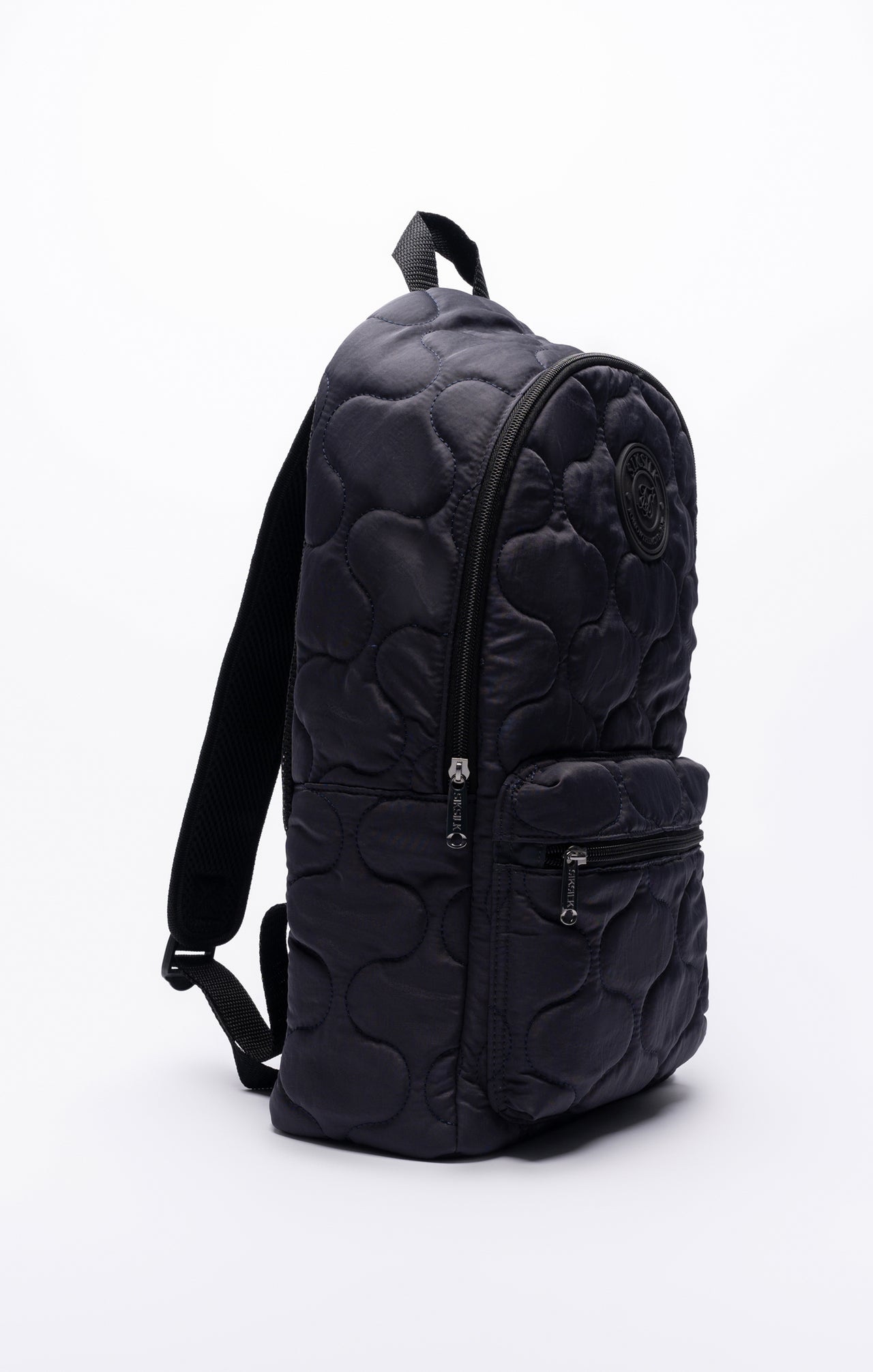 Charcoal Quilted Backpack (1)