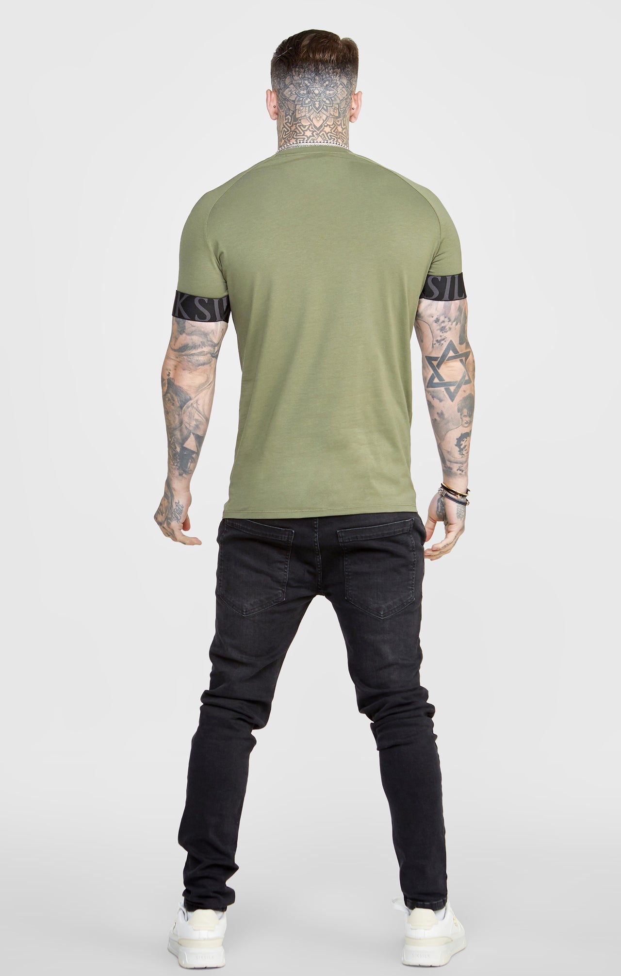 Khaki Twin Pack Muscle Fit Tech T-Shirt (5)