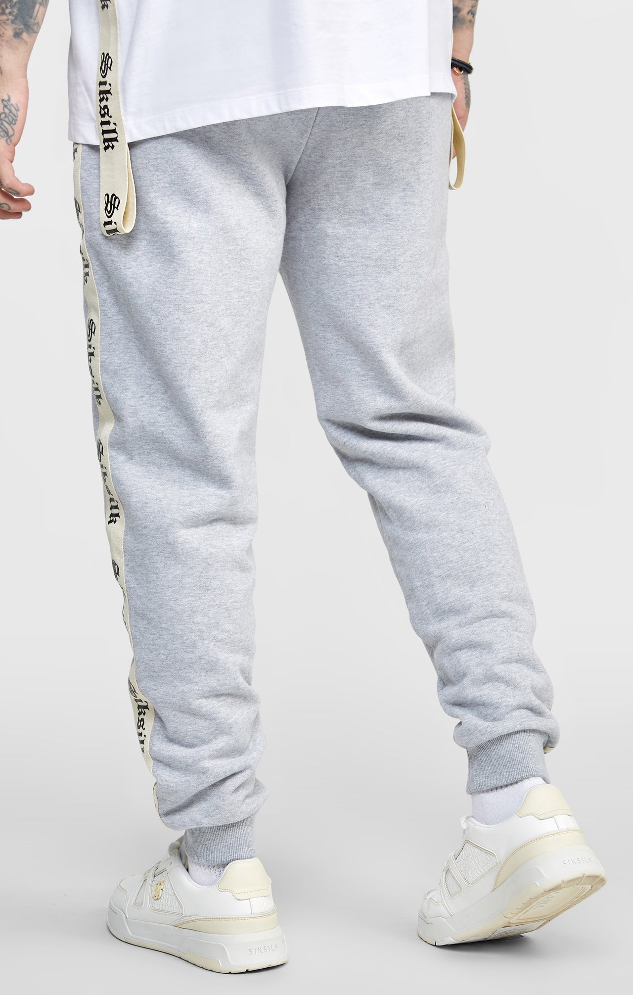 Grey Jogger Pant W Gothic Taping (3)