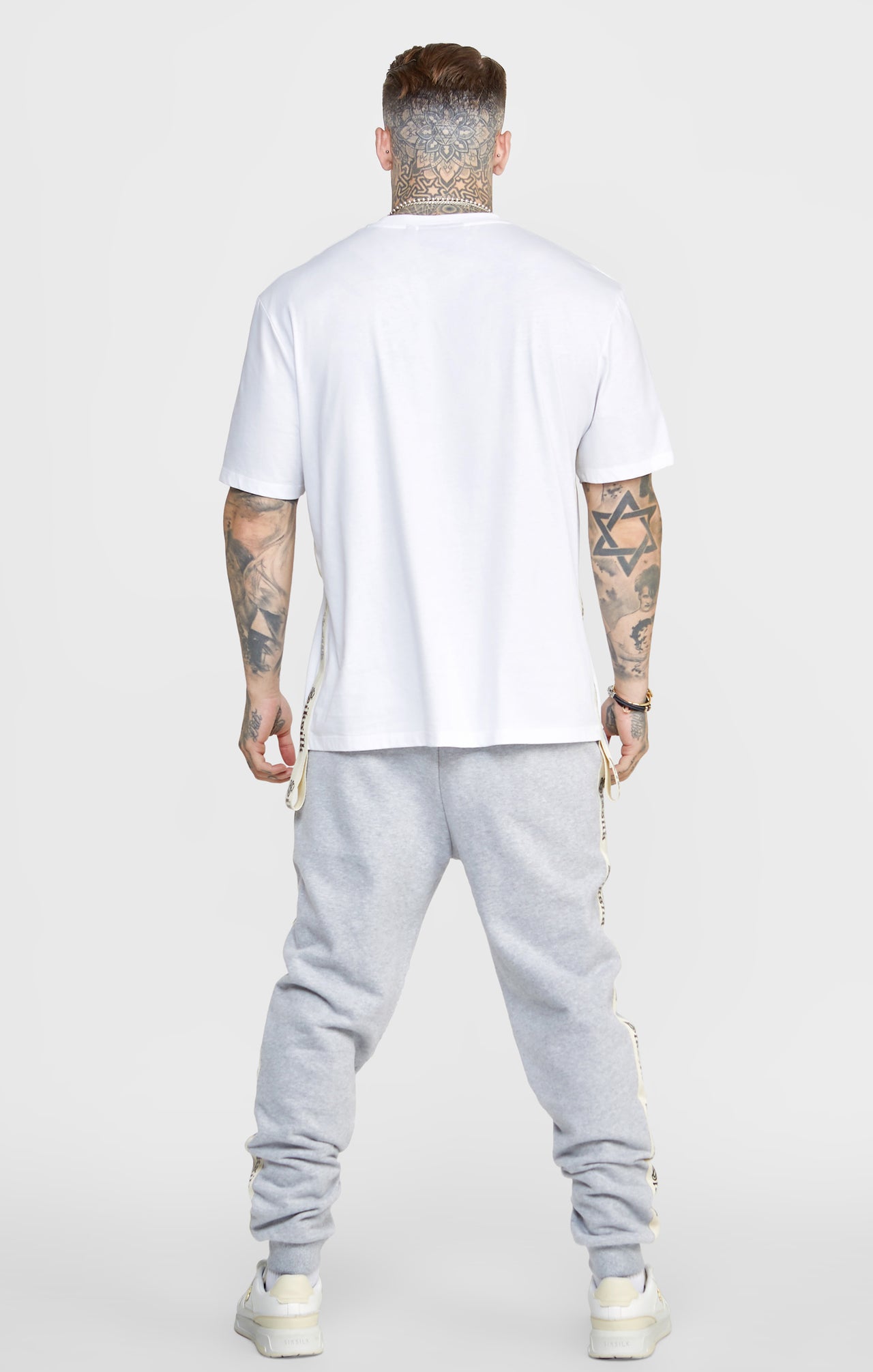 Grey Jogger Pant W Gothic Taping (4)