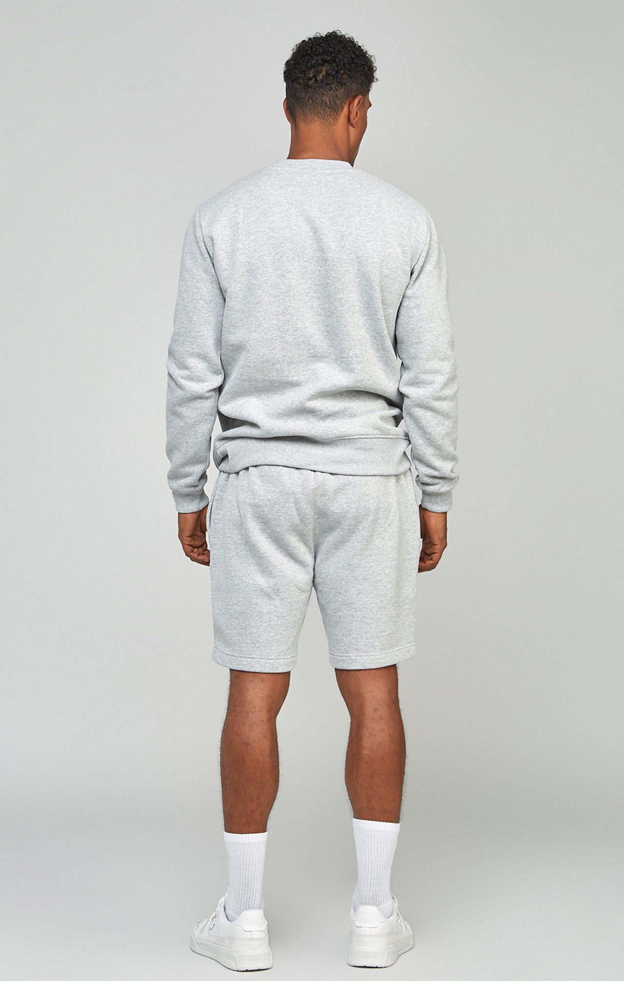 Grey Script Embroidery Sweatshirt (4)