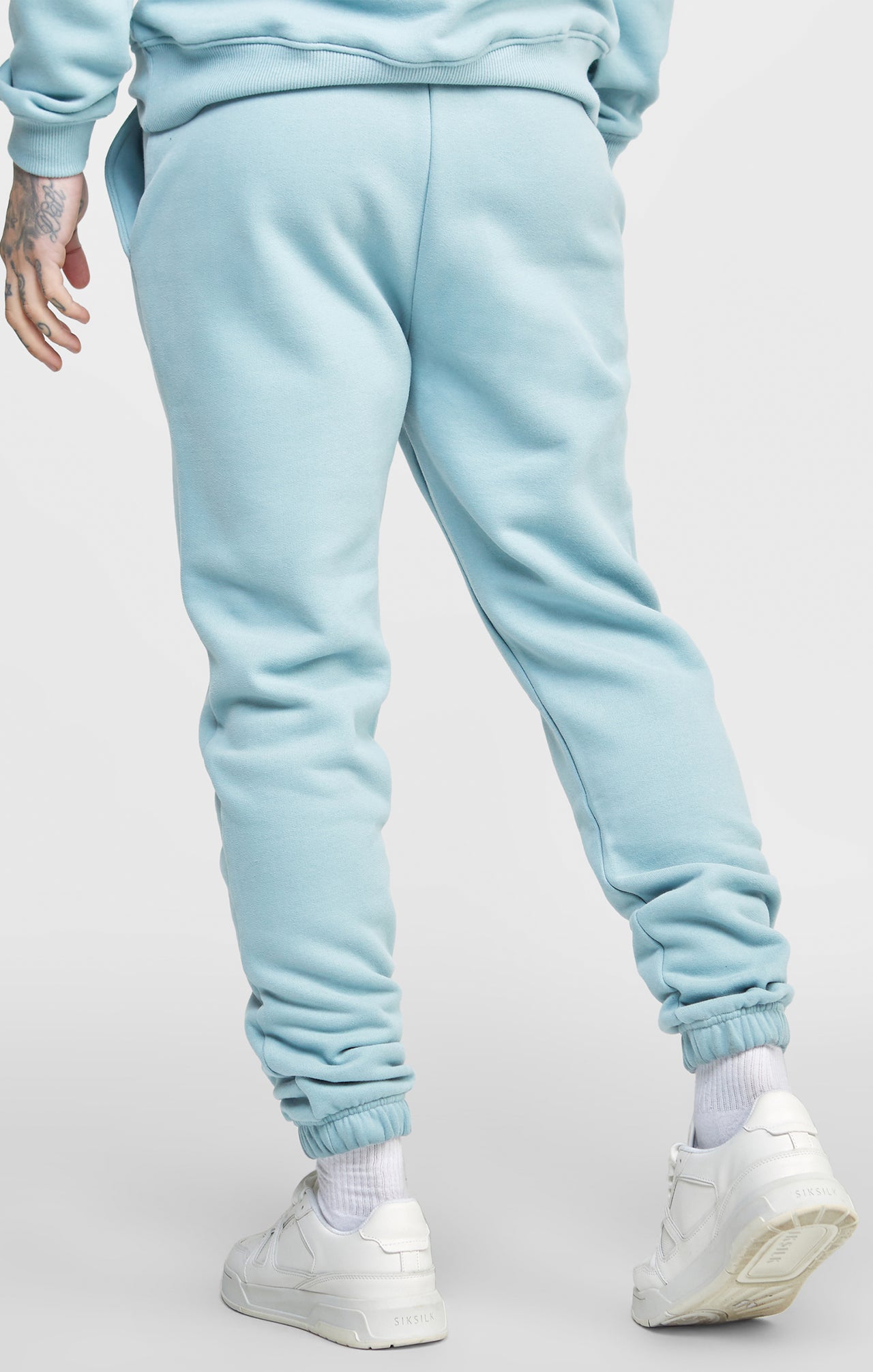 Blue Script Embroidery Jogger (3)