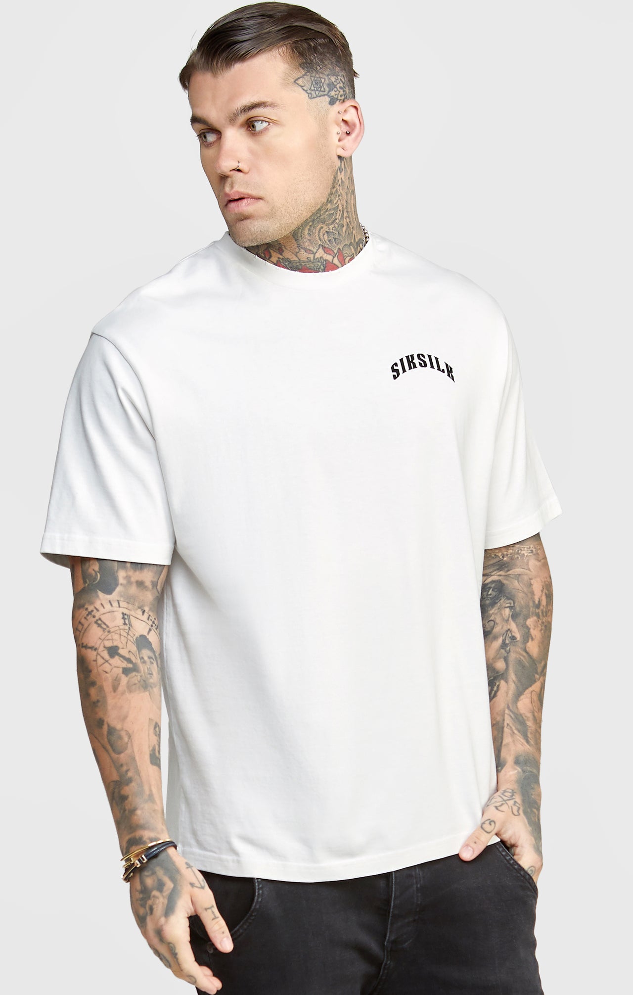 White Graphic Oversized T-Shirt (1)