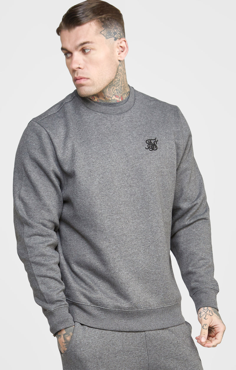 Grey Marl Essential Sweatshirt