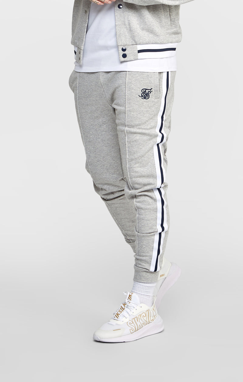 Grey Marl Collegiate Jogger