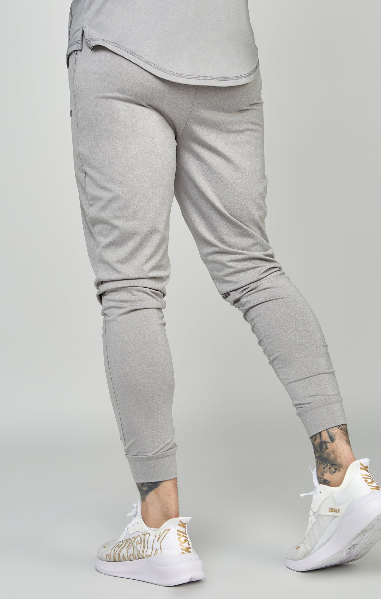 Grey Sports Muscle Fit Track Pant (3)