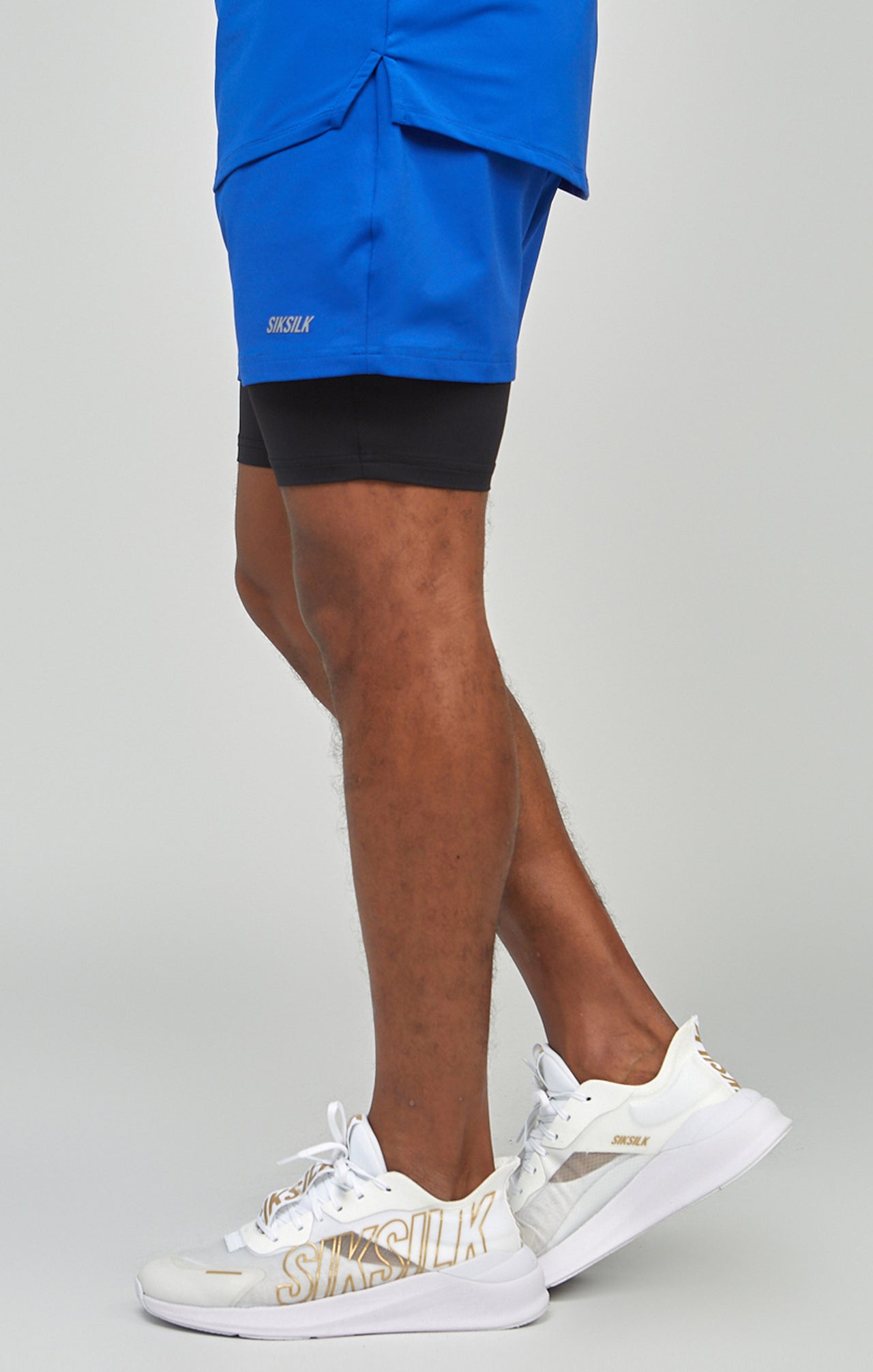 Blue Sports Dual Layer Short (1)