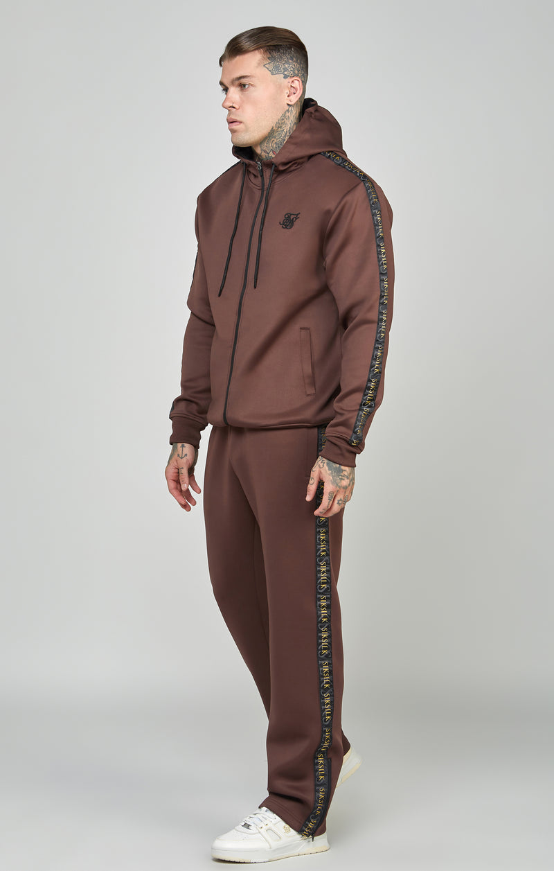 Gold Tape Zip Through Hoodie (1)