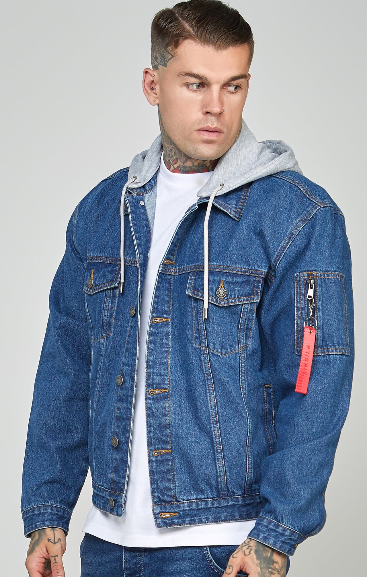 Denim Flight Jacket