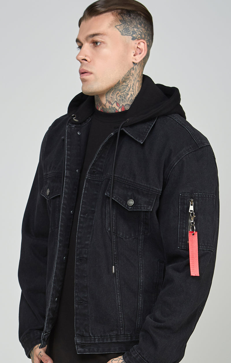Denim Flight Jacket