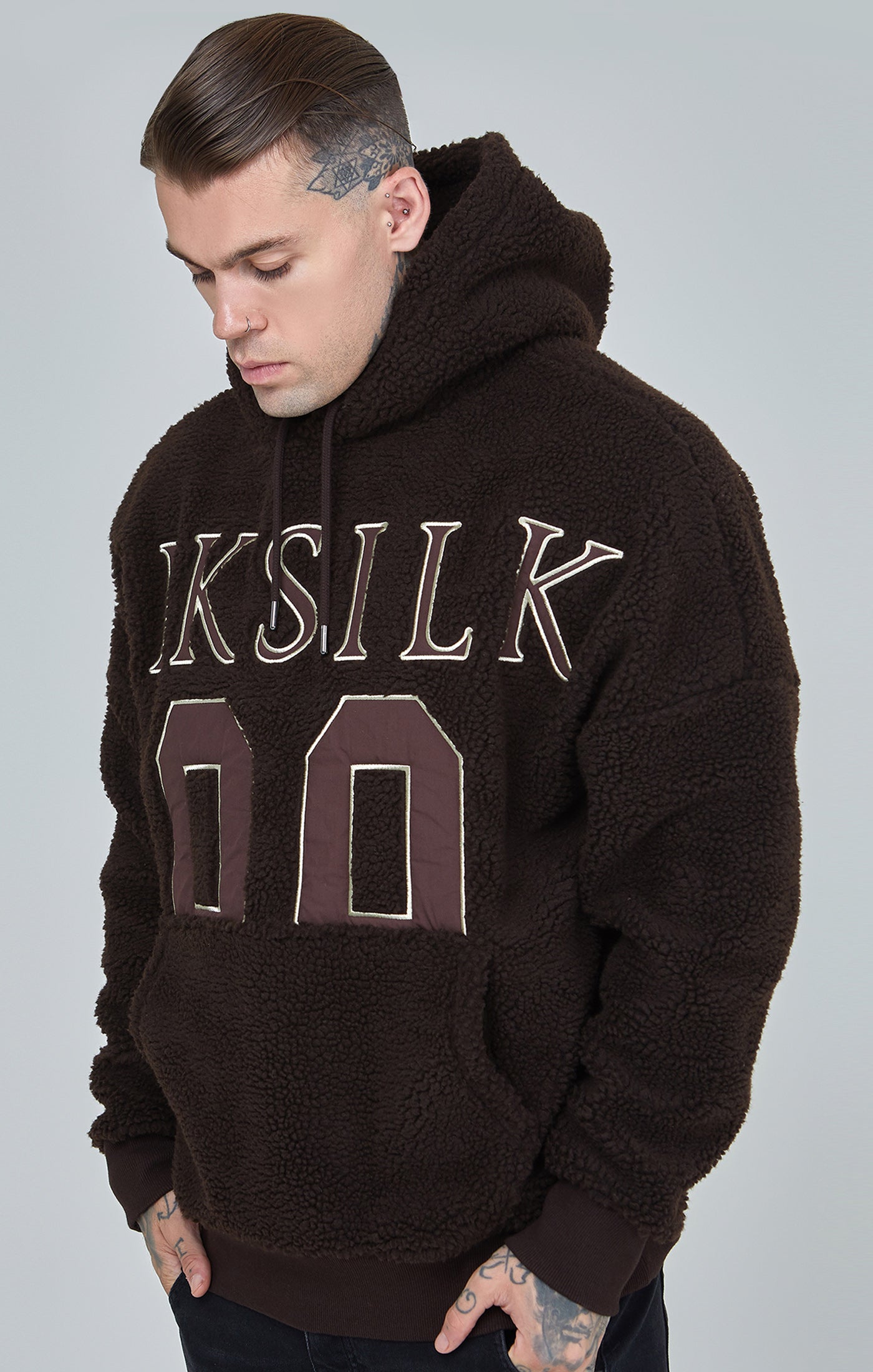 Borg Oversized Hoodie SikSilk NZ