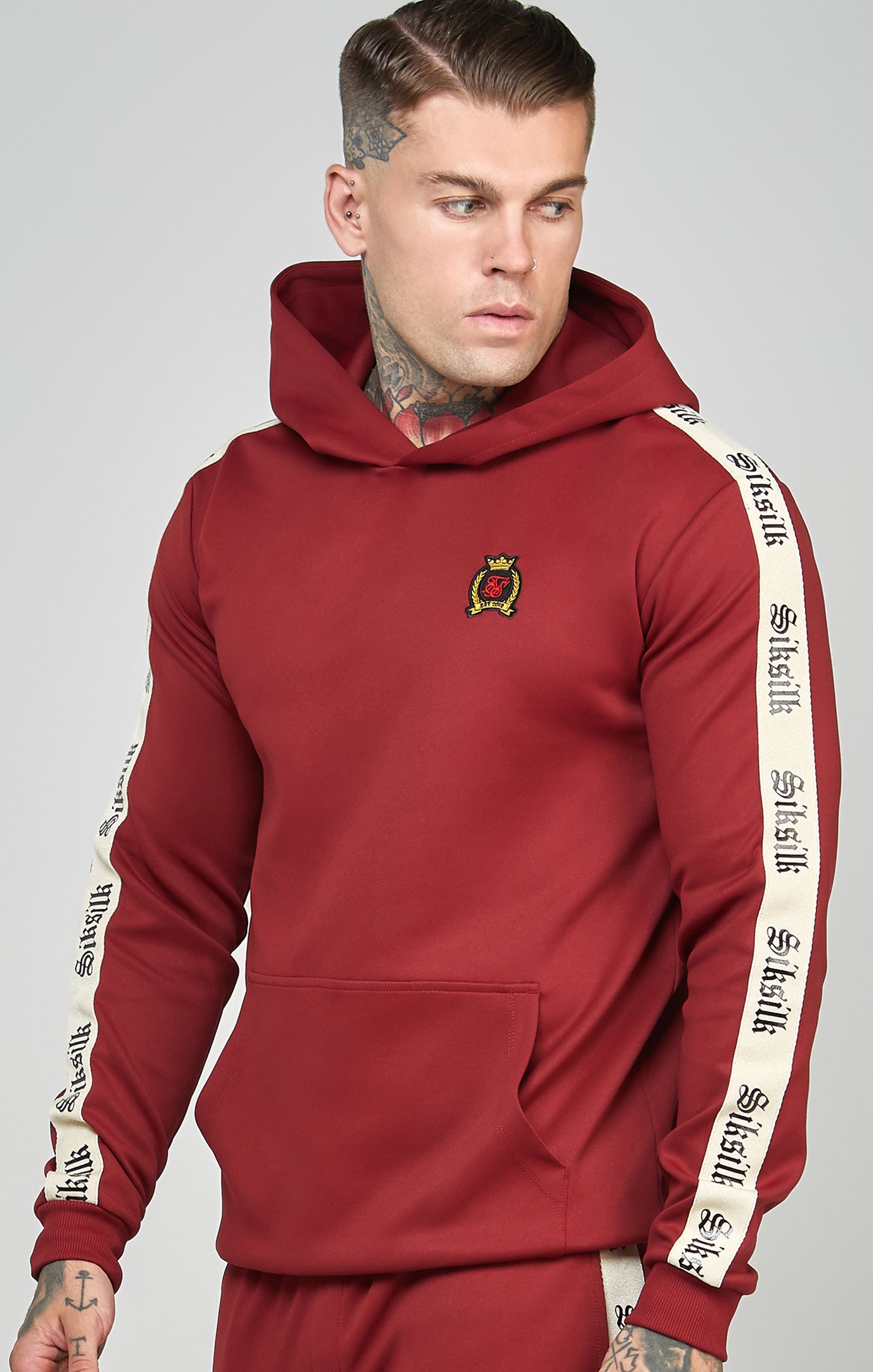 Siksilk poly hotsell overhead hoodie