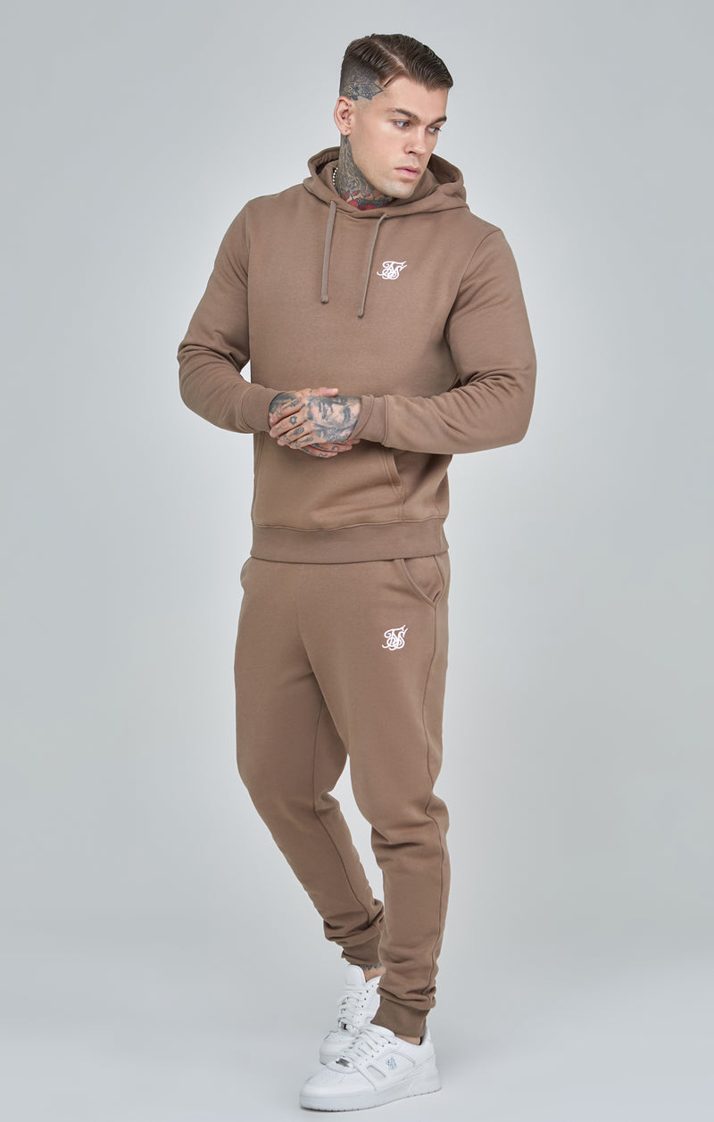 Brown Essential Overhead Hoodie (1)