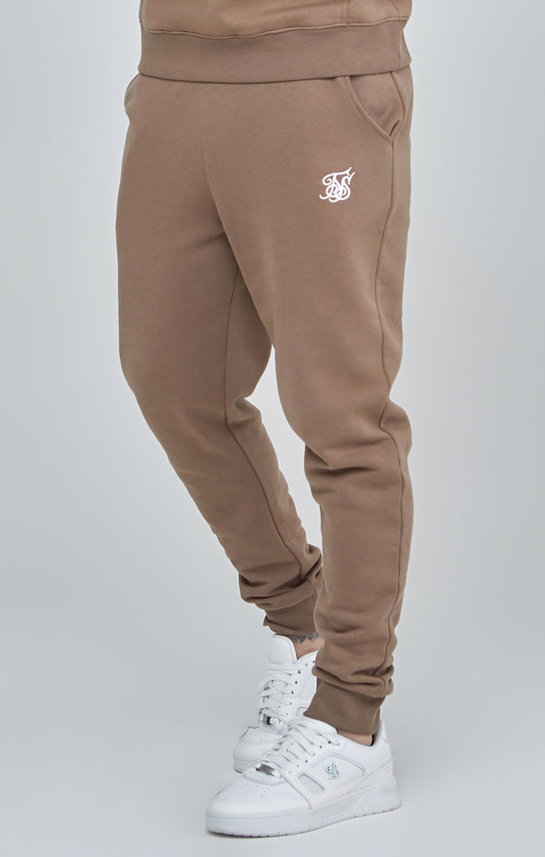 Brown Essential Cuffed Joggers