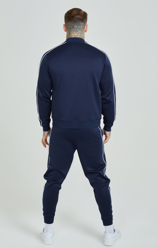 Navy Panelled Tracksuit