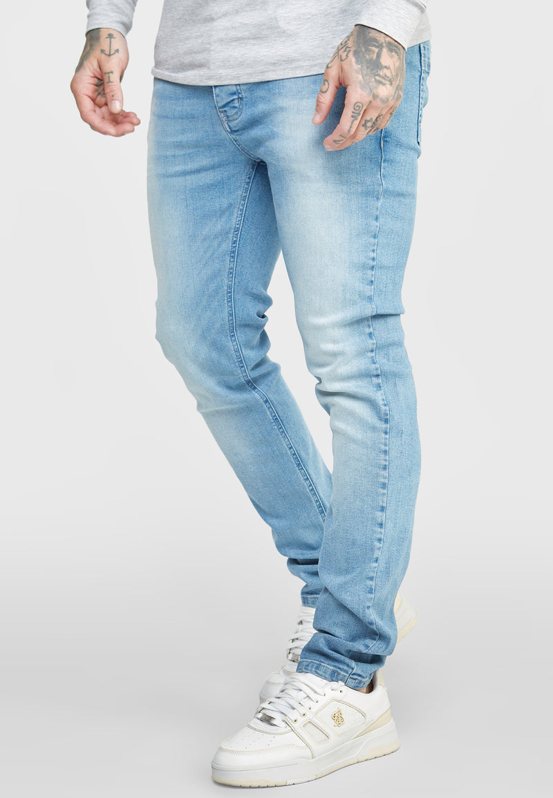 Light Wash Slim Fit Denims