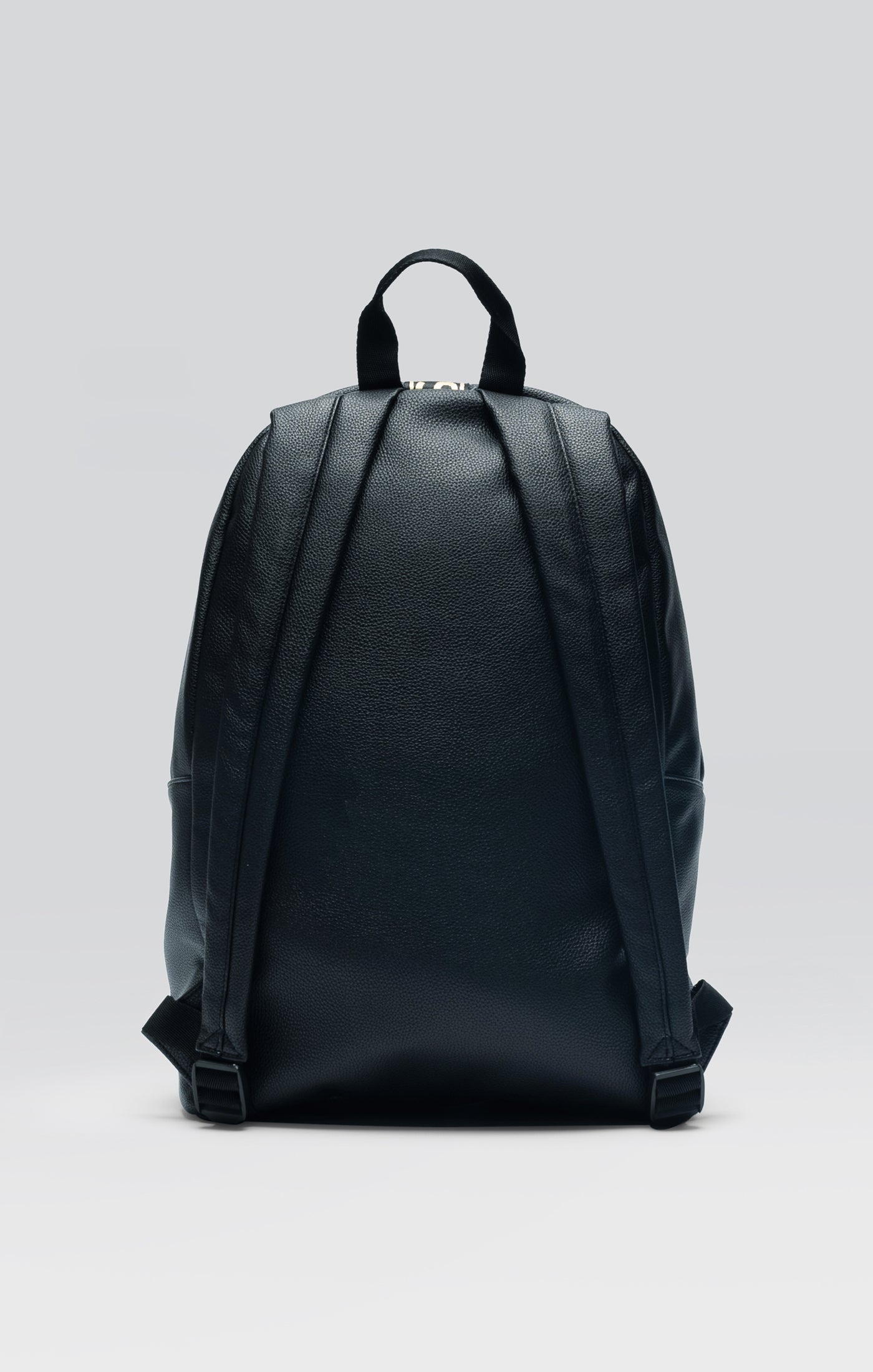 Load image into Gallery viewer, Black PU Taped Backpack (3)