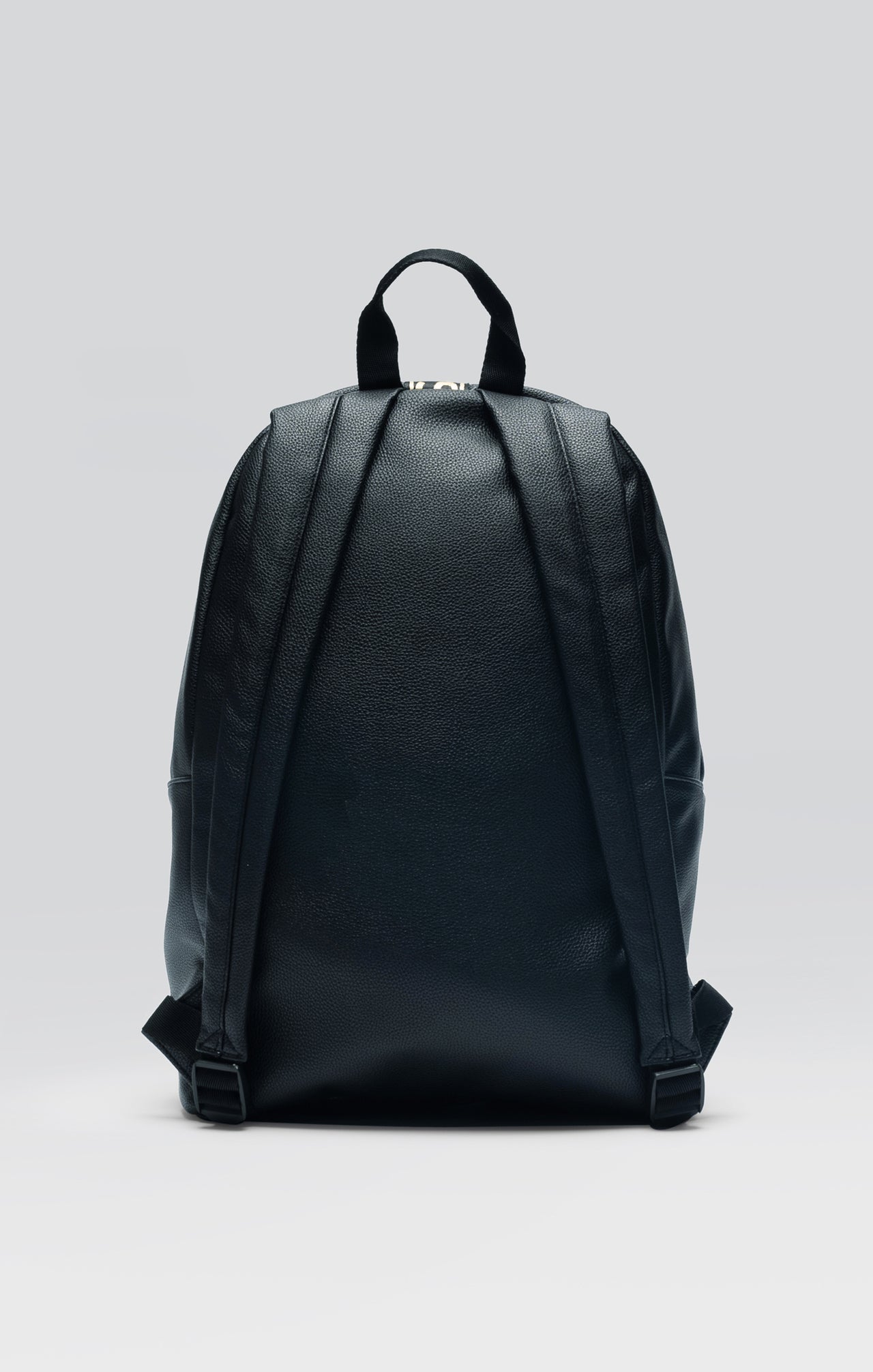 Black PU Taped Backpack (3)