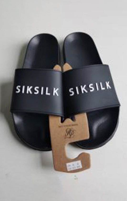 Black Raised Branded Slider