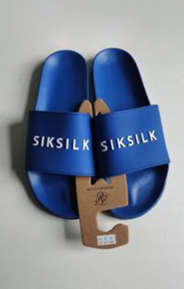 Blue Raised Branded Slider