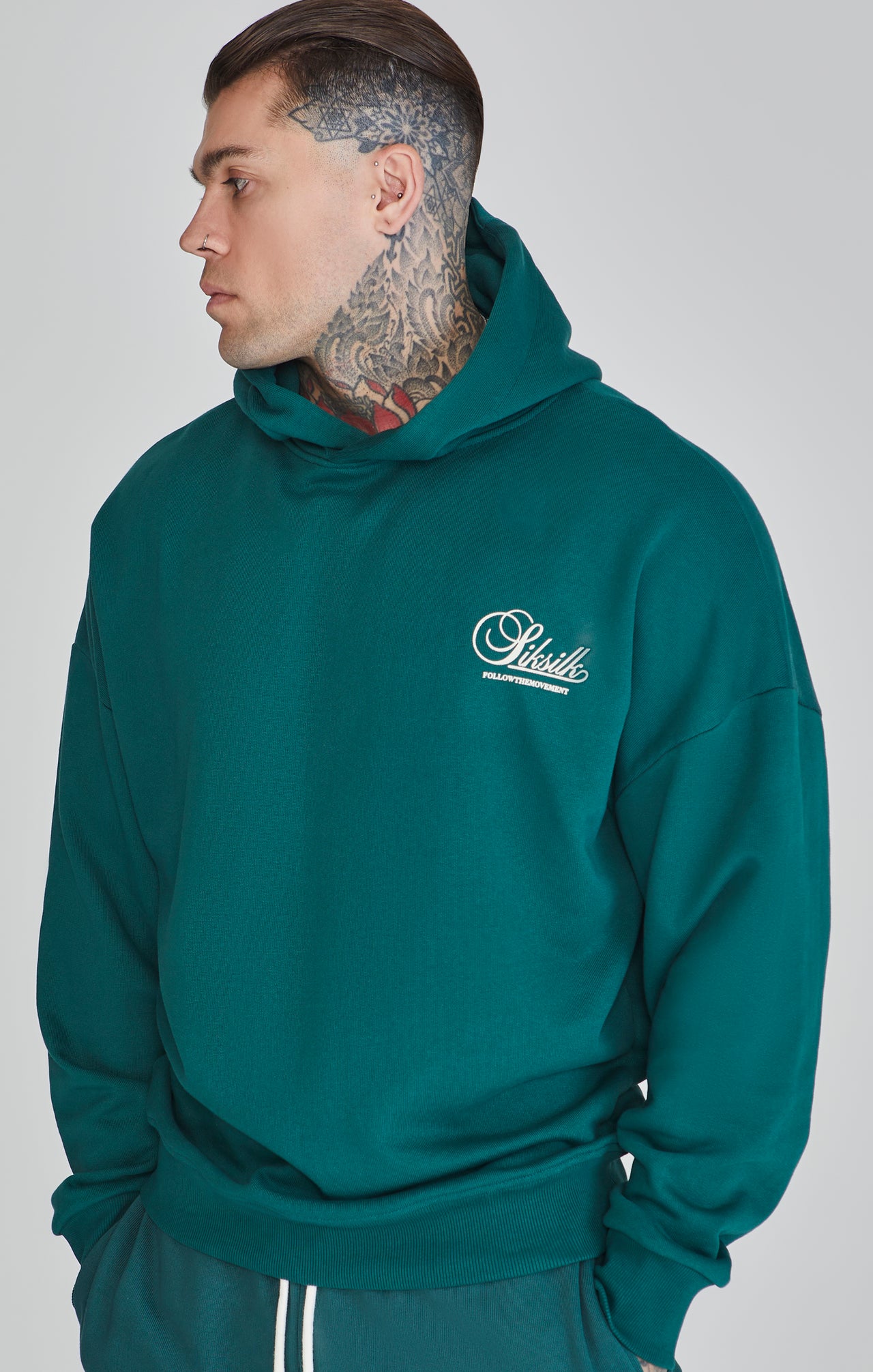 Green Graphic Hoodie