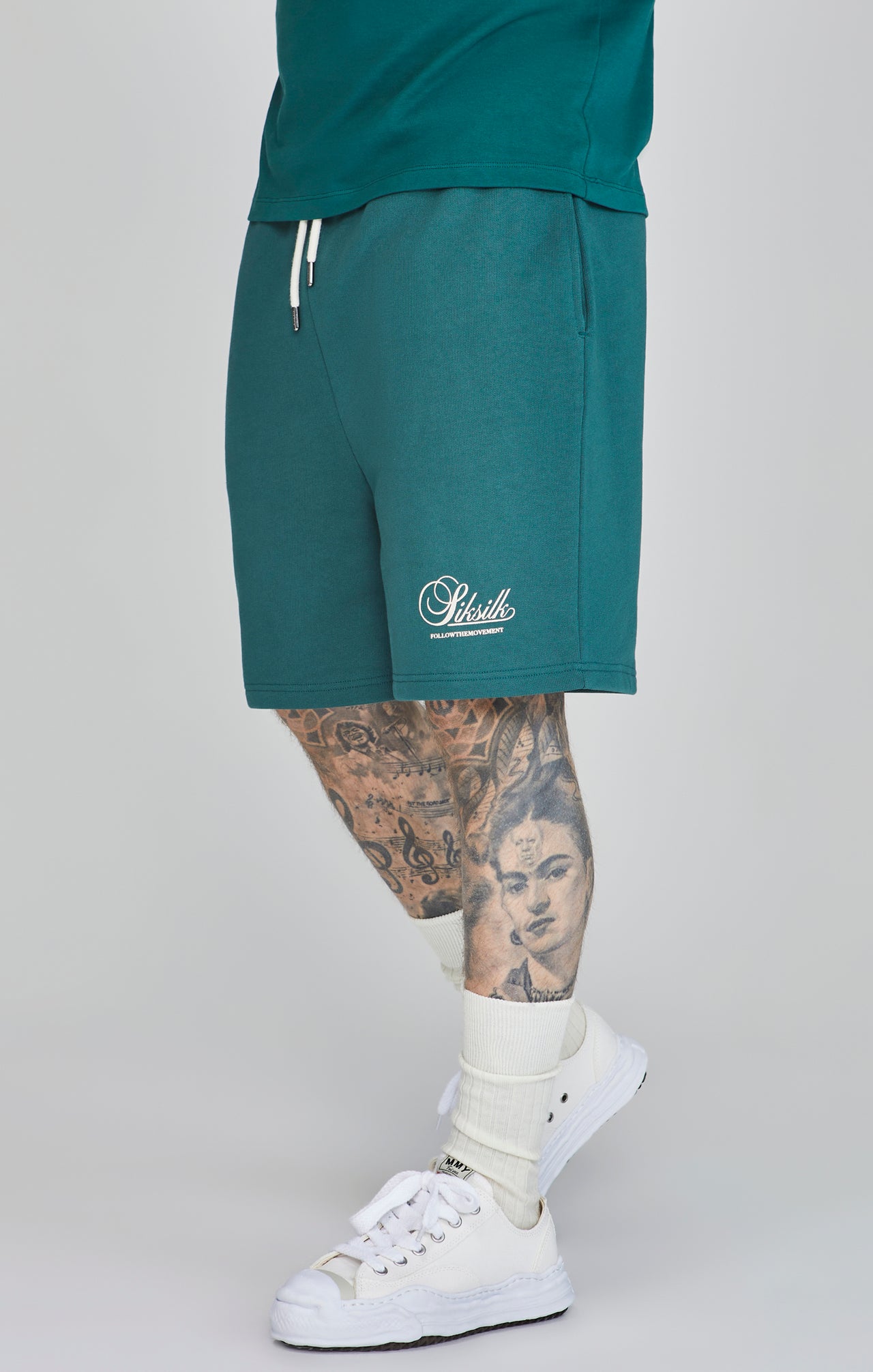 Green Logo Shorts