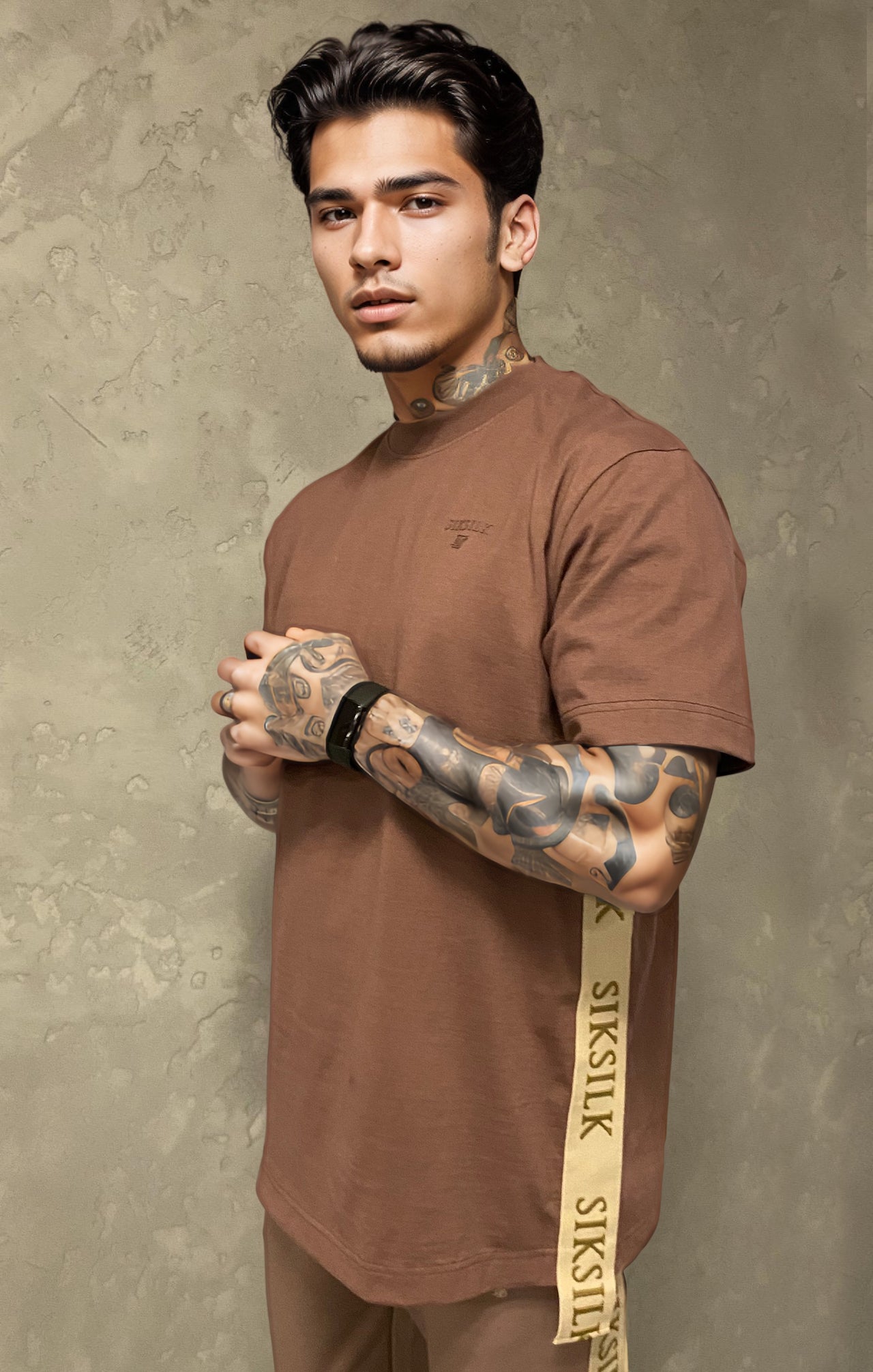 Brown Oversized T-Shirt