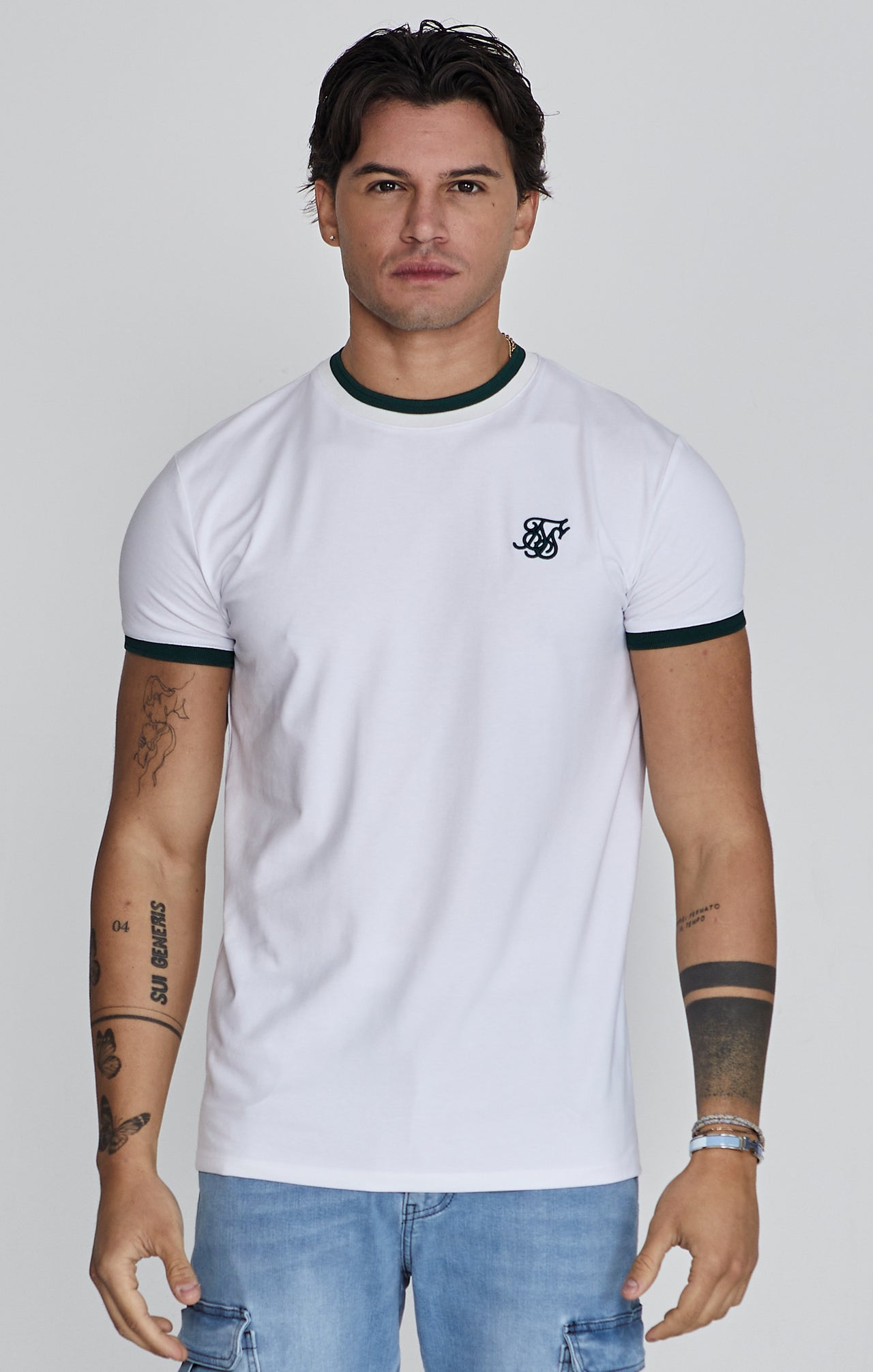 White Ringer T-Shirt