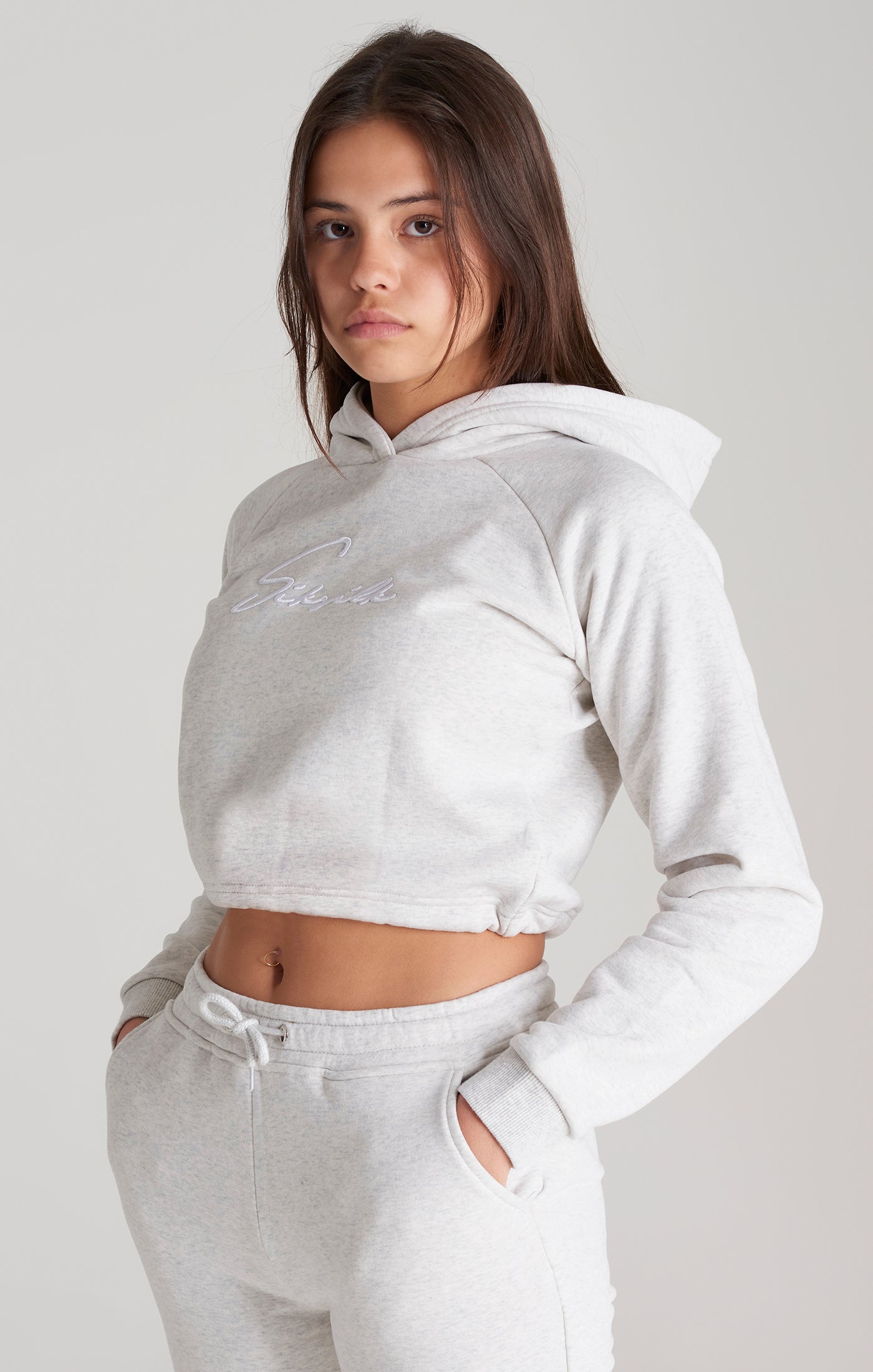 Siksilk discount cropped hoodie