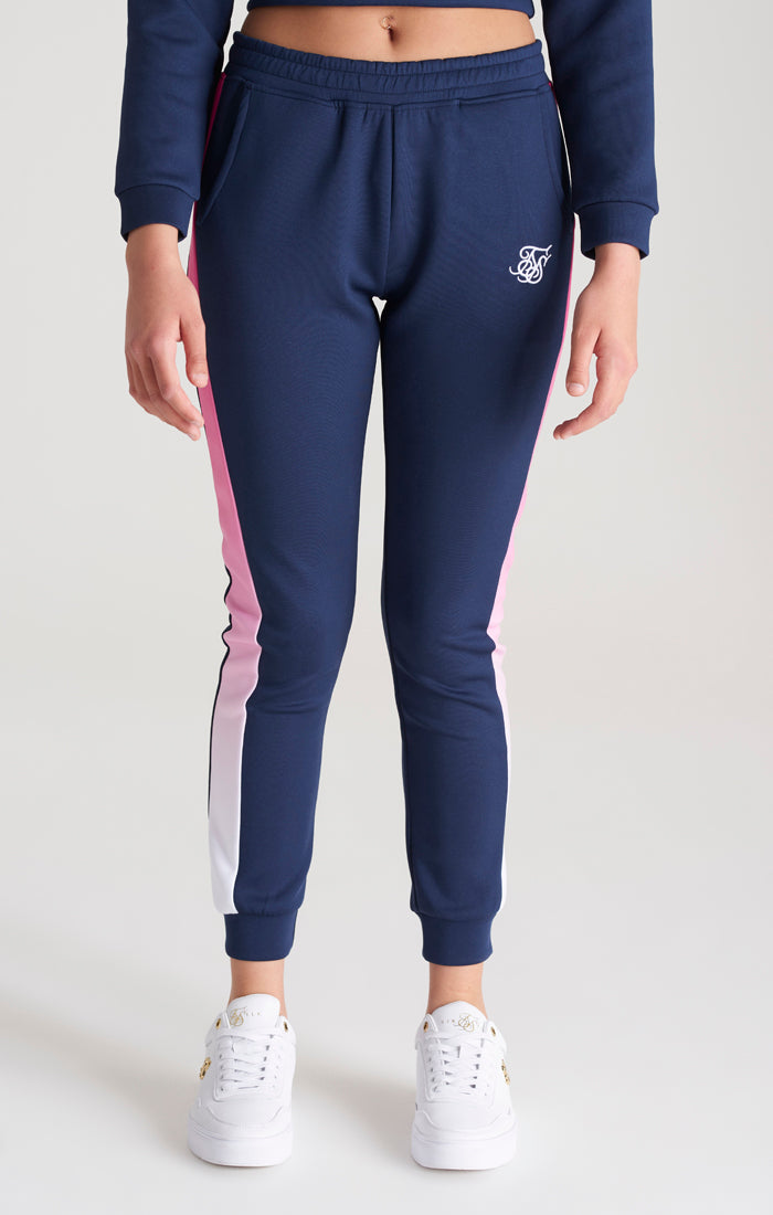 Girls Navy Fade Track Pant (2)