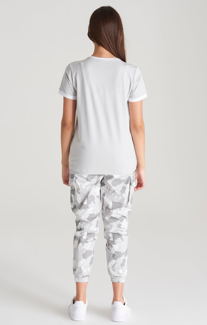 Load image into Gallery viewer, Girls Grey Camo Cargo Pant (7)