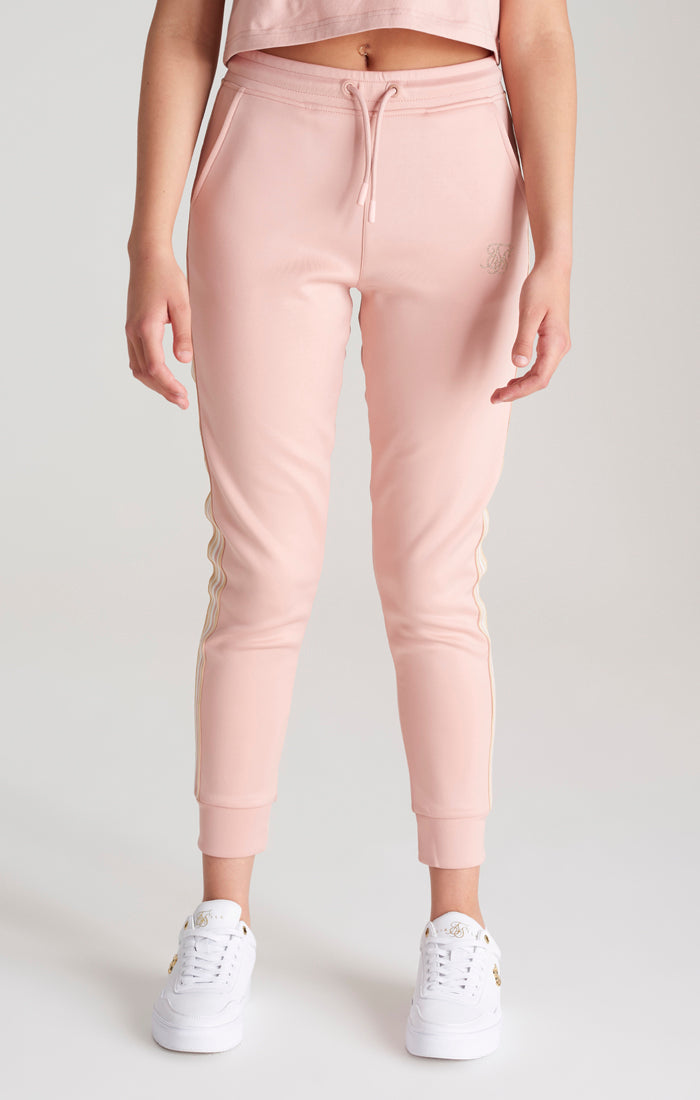 Load image into Gallery viewer, Girls Pink Taped Track Pant (1)