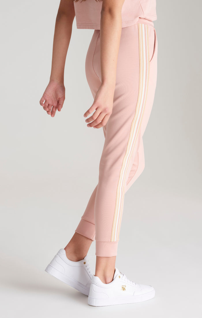 Load image into Gallery viewer, Girls Pink Taped Track Pant (2)