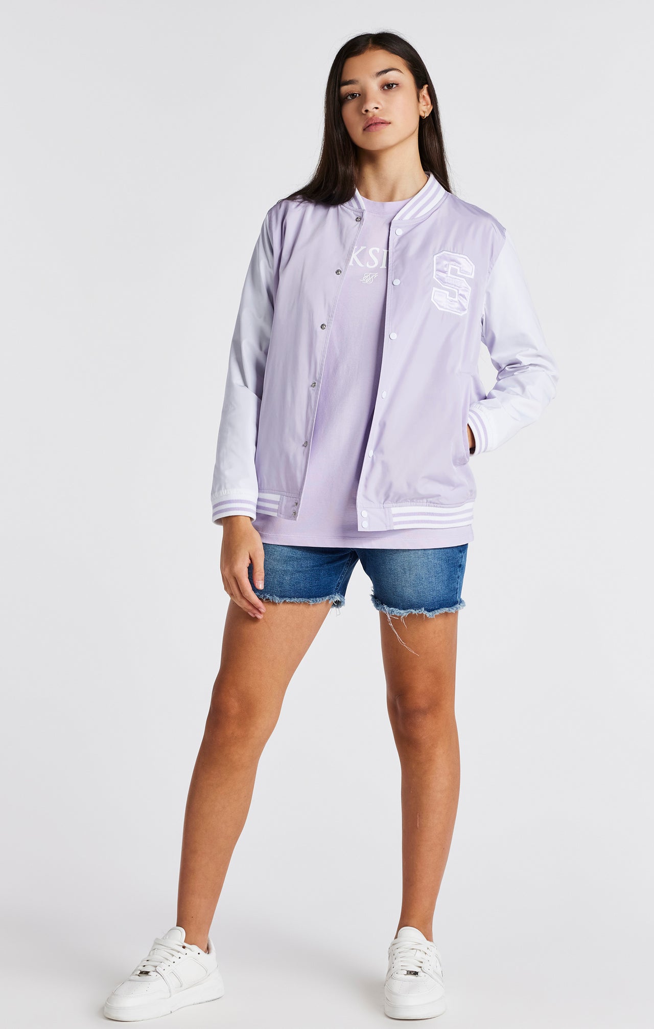 Girls Purple Varsity Jacket (3)