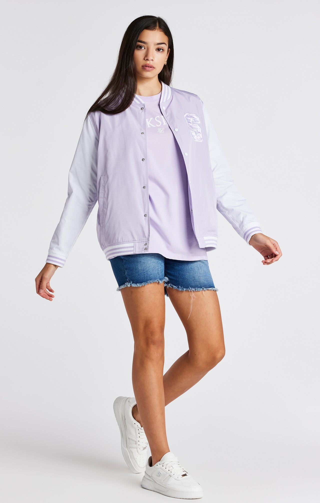 Girls Purple Varsity Jacket (4)