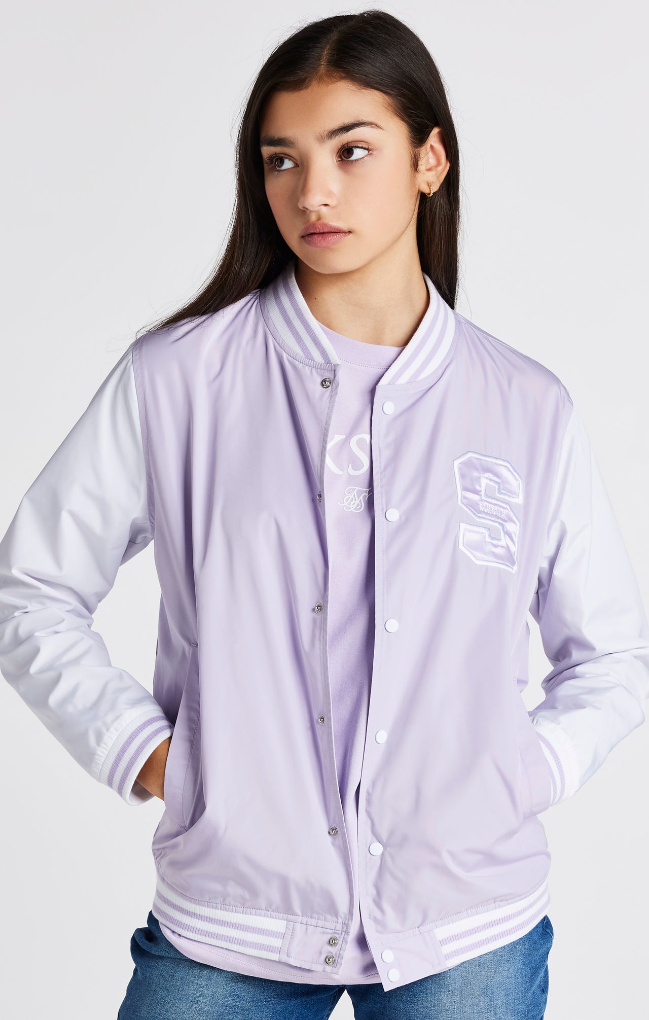 Girls Purple Varsity Jacket (8)