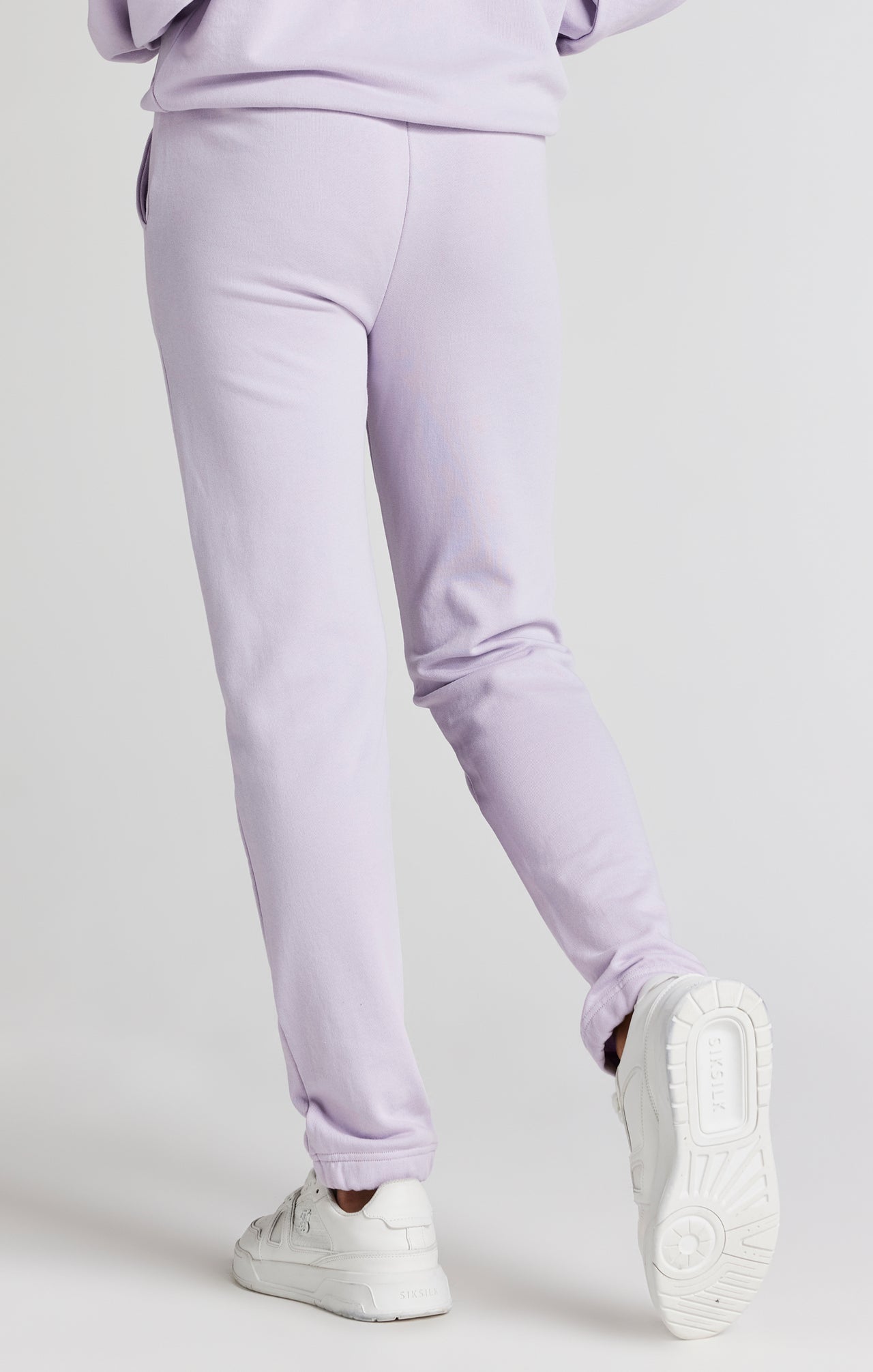 Girls Purple Relaxed Fit Pleated Jogger (3)
