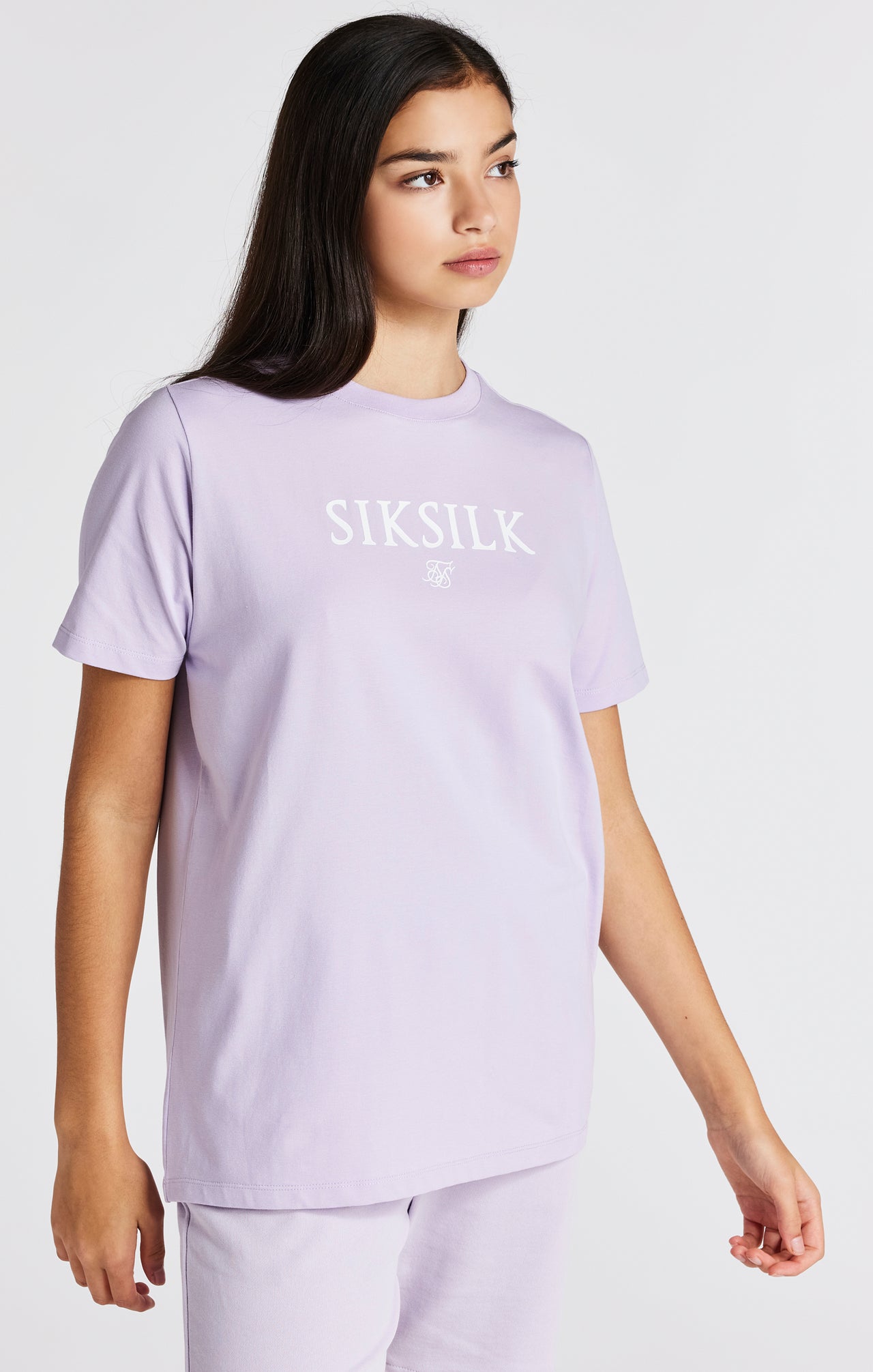 Girls Purple Branded T-Shirt (5)
