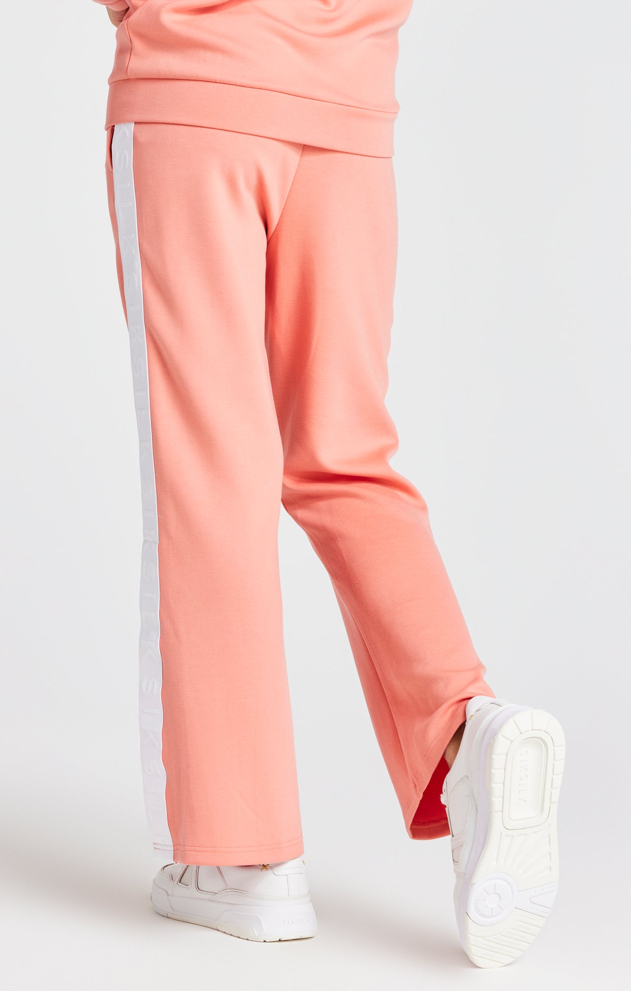 Girls Coral Taped Wide Leg Pant (3)