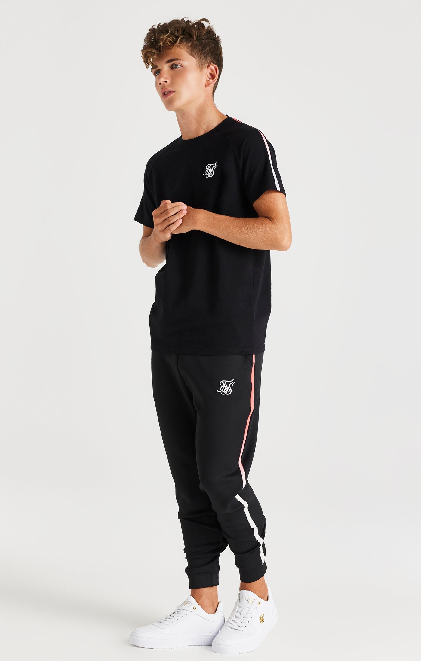 Load image into Gallery viewer, SikSilk Zonal Fade Performance Trousers - Black (2)