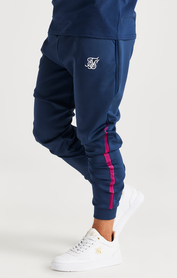 SikSilk Zonal Fade Performance Trousers - Navy