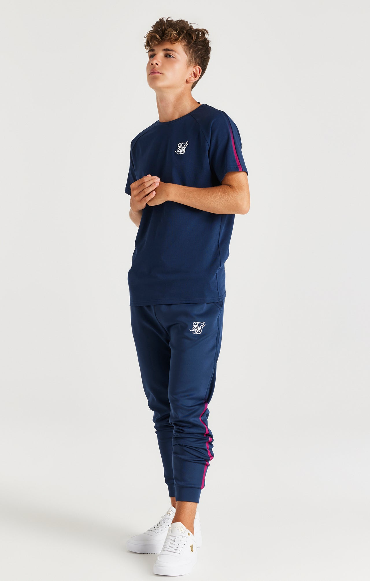 SikSilk Zonal Fade Performance Trousers - Navy (2)